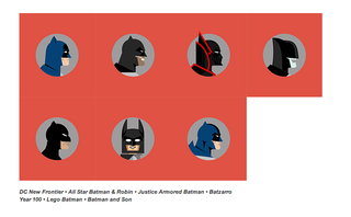 Illustration for article titled Todas las máscaras de Batman en los últimos 75 años